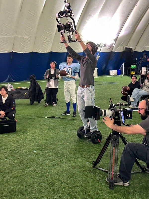 Operating a gimbal rig